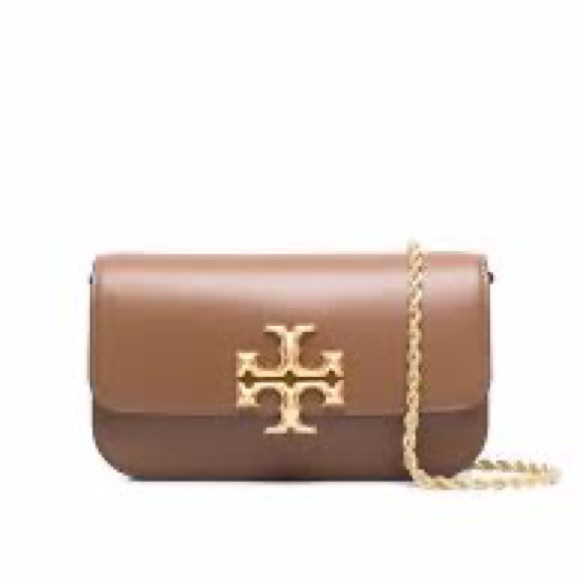 Tory Burch Eleanor phone crossbody in Moose NEW - Picture 5 of 13